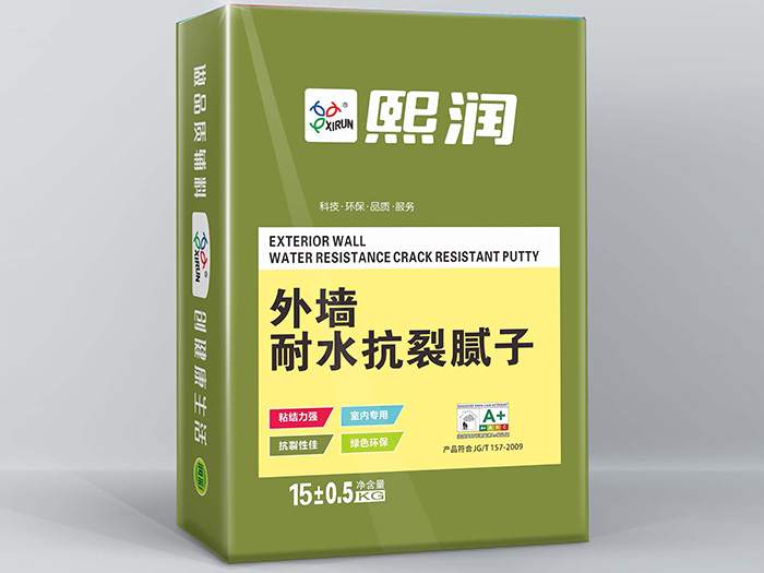 外墙耐水抗裂腻子