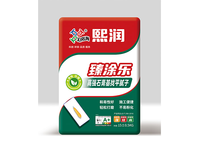 臻涂乐-高强石膏基找平腻子